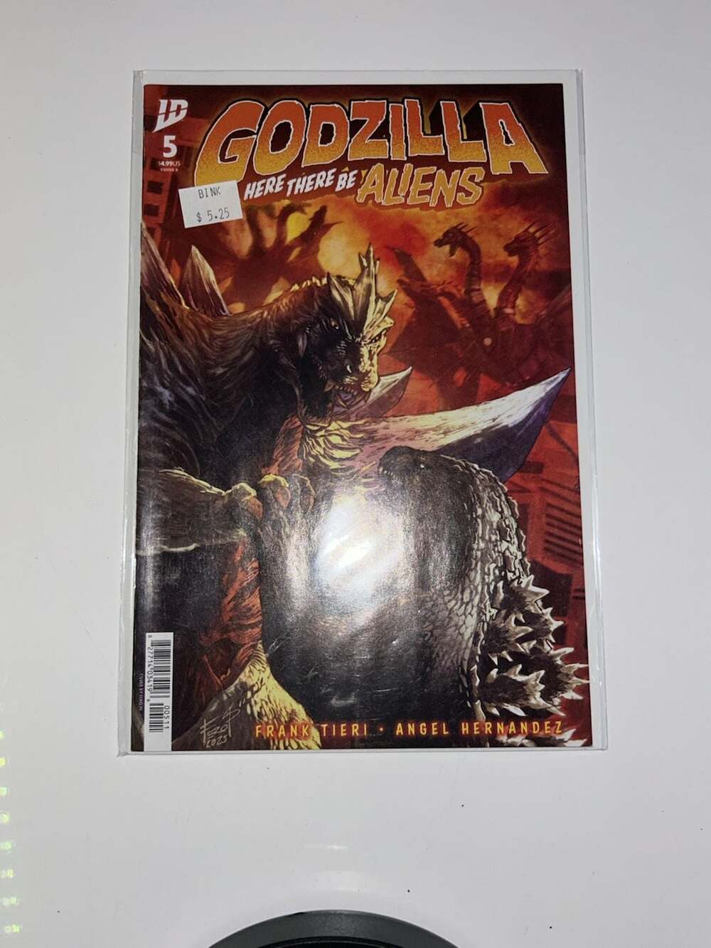 IDW Godzilla Here There Be Aliens #5 Comic Book